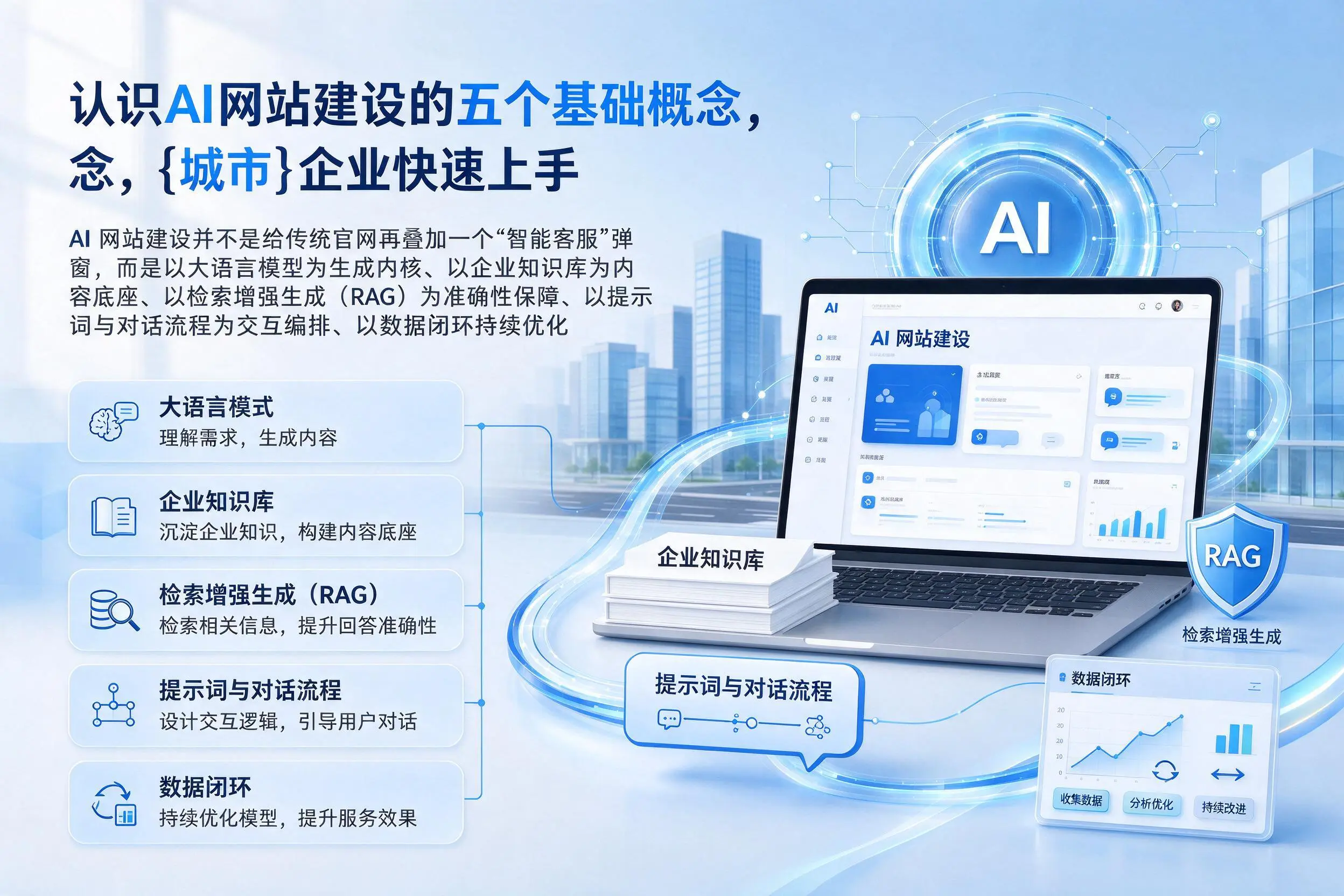 认识AI网站建设的五个基础概念，秦皇岛企业快速上手