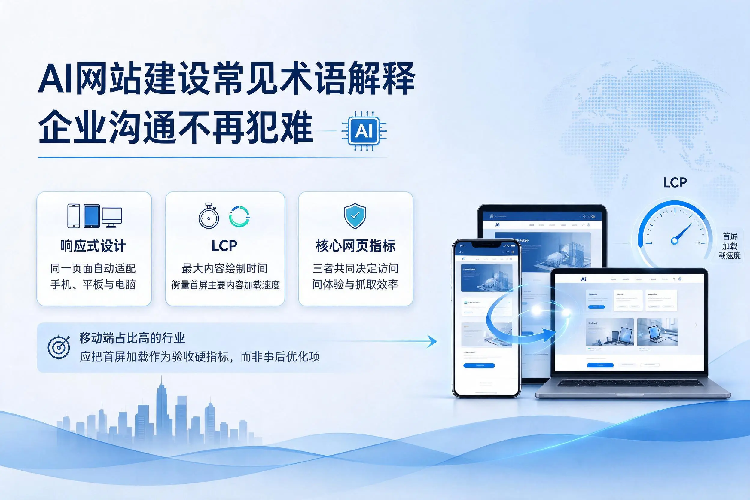 AI网站建设常见术语解释，秦皇岛企业沟通不再犯难
